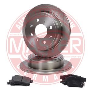 Set frana frana disc HONDA CIVIC VI Hatchback (EJ, EK) 1.5 benzina 90 cai MASTERSPORT GERMANY 201002121