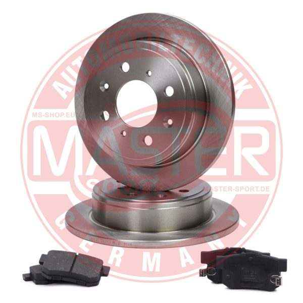 Set frana frana disc HONDA CIVIC VI Hatchback (EJ, EK) 1.5 benzina 90 cai MASTERSPORT GERMANY 201002121