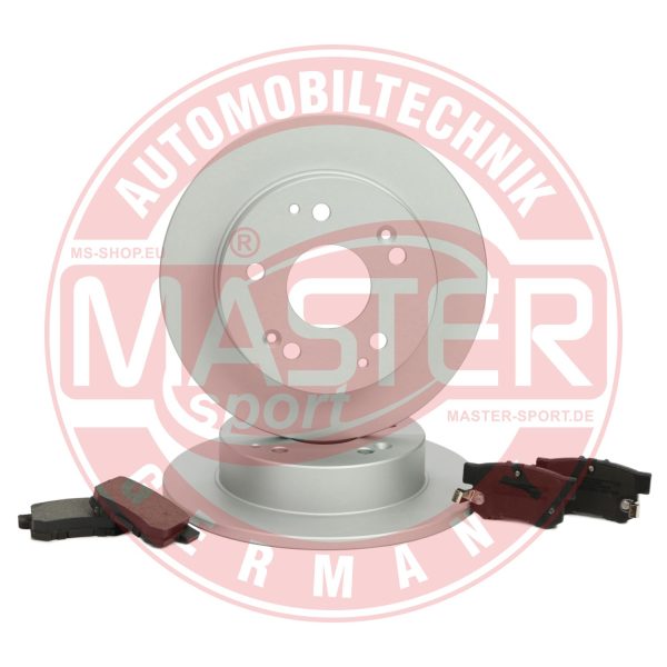 Set frana frana disc HONDA CIVIC VII cupe (EM2) 1.6 i (EM1) benzina 110 cai MASTERSPORT GERMANY 201002790