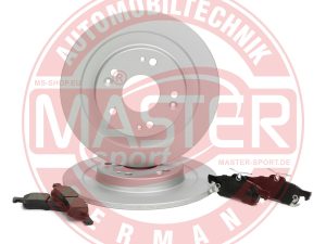 Set frana frana disc HONDA CIVIC IX Tourer (FK) 1.6 i-DTEC (FK3) diesel 120 cai MASTERSPORT GERMANY 201003800