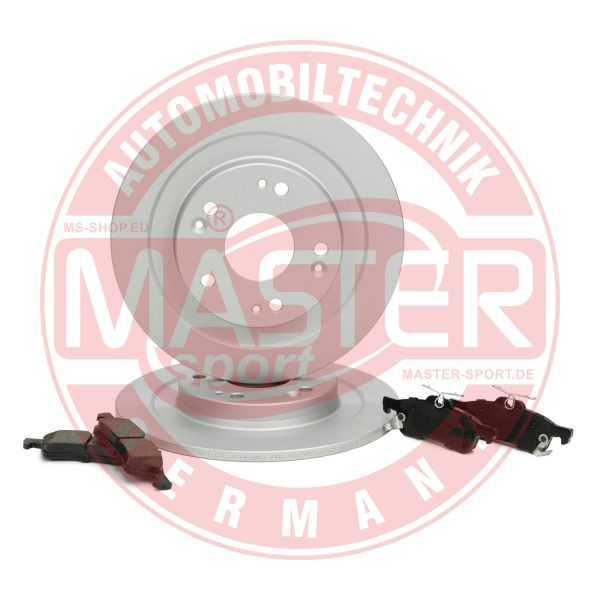 Set frana frana disc HONDA CIVIC IX Tourer (FK) 1.6 i-DTEC (FK3) diesel 120 cai MASTERSPORT GERMANY 201003800