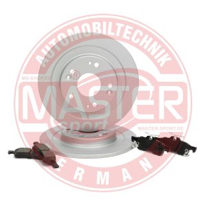 Set frana frana disc HONDA CIVIC IX (FK) 1.4 i-VTEC (FK1) benzina 99 cai MASTERSPORT GERMANY 201003800