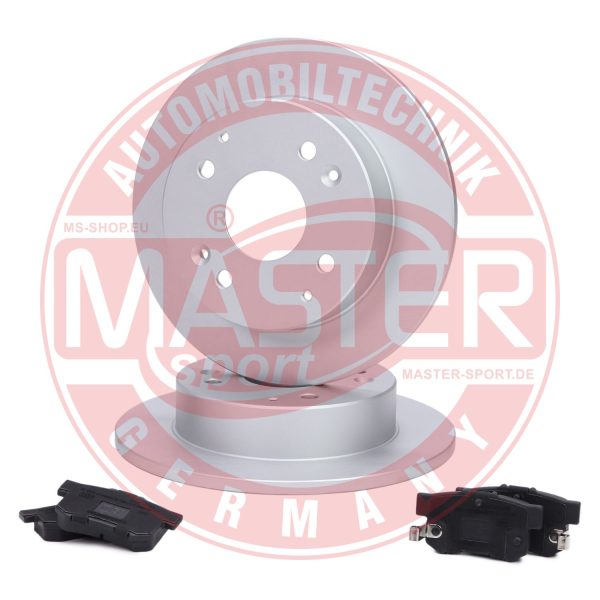 Set frana frana disc HONDA CIVIC VI Fastback (MA, MB) 1.8 16V (MB6) benzina 169 cai MASTERSPORT GERMANY 201052330