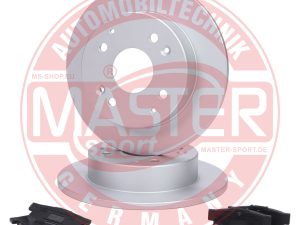 Set frana frana disc HONDA CIVIC VI Aerodeck (MB, MC) 1.8 16V (MC2) benzina 169 cai MASTERSPORT GERMANY 201052330