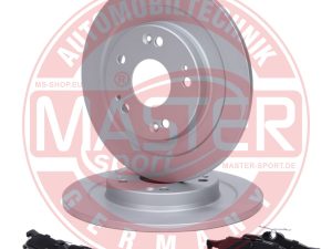 Set frana frana disc HONDA CIVIC IX Tourer (FK) 1.6 i-DTEC (FK3) diesel 120 cai MASTERSPORT GERMANY 201053800