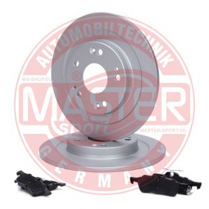 Set frana frana disc HONDA CIVIC IX (FK) 1.4 i-VTEC (FK1) benzina 99 cai MASTERSPORT GERMANY 201053800