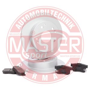 Set frana frana disc HONDA CIVIC VII cupe (EM2) 1.6 i (EM1) benzina 110 cai MASTERSPORT GERMANY 201102790