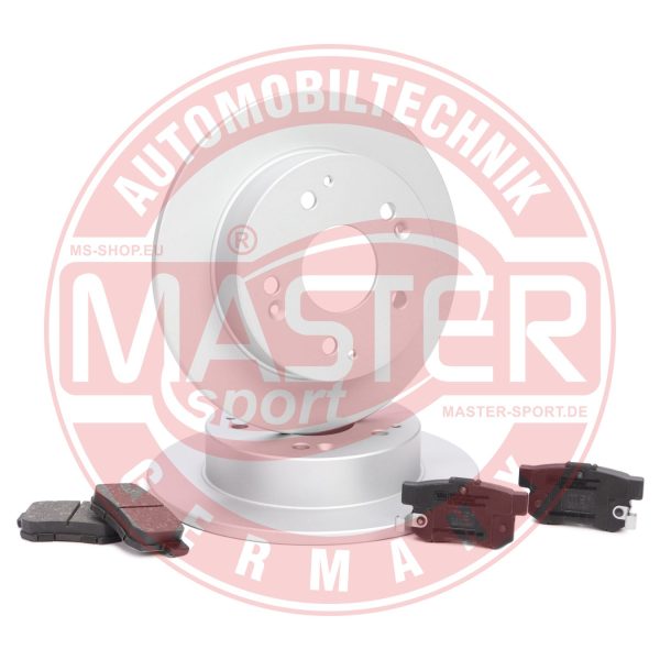 Set frana frana disc HONDA CIVIC VII cupe (EM2) 1.6 i (EM1) benzina 110 cai MASTERSPORT GERMANY 201102790