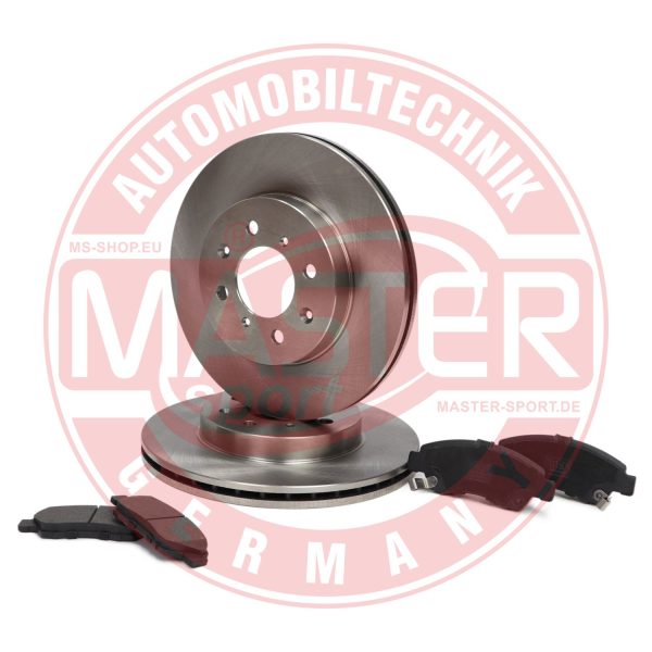 Set frana frana disc HONDA CIVIC VI Hatchback (EJ, EK) 1.4 i (EJ9) benzina 75 cai MASTERSPORT GERMANY 202101050