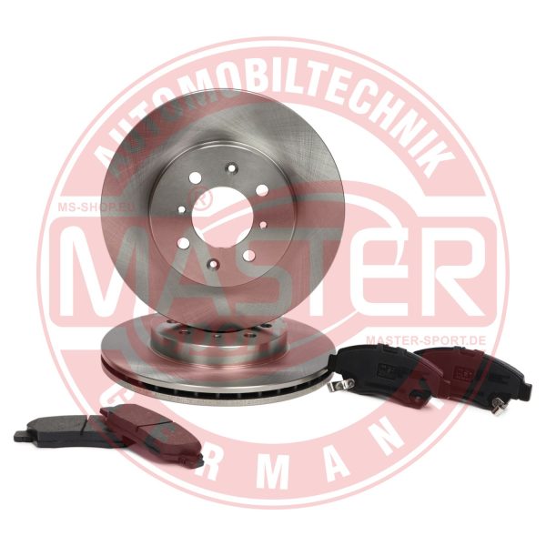 Set frana frana disc HONDA CIVIC VI Hatchback (EJ, EK) 1.4 i (EJ9) benzina 75 cai MASTERSPORT GERMANY 202101052