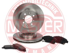 Set frana frana disc HONDA CIVIC VII Hatchback (EU, EP, EV) 1.4 i (EP1, EU7) benzina 75 cai MASTERSPORT GERMANY 202101052