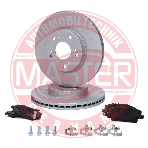 Set frana frana disc HONDA CIVIC VIII Hatchback (FN, FK) 1.4 (FK1) benzina 83 cai MASTERSPORT GERMANY 202351100
