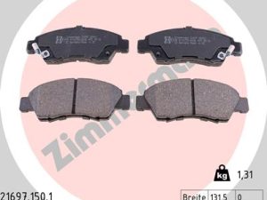 Placute frana HONDA CIVIC V limuzina (EG, EH) 1.5 i 16V (EG8) benzina 94 cai ZIMMERMANN 21697.150.1