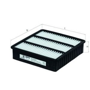 Filtru aer HONDA CIVIC IV limuzina (ED, EF) 1.5 i 16V (ED3, SH4) benzina 94 cai KNECHT LX 1076