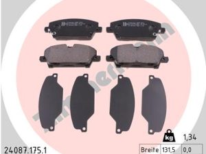 Placute frana HONDA CIVIC VIII Hatchback (FN, FK) 1.4 (FK1) benzina 83 cai ZIMMERMANN 24087.175.1