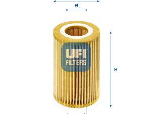 Filtru ulei HONDA CIVIC VIII Hatchback (FN, FK) 2.2 CTDi (FK3) diesel 140 cai UFI 25.074.00