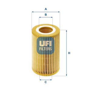 Filtru ulei HONDA CIVIC VIII Hatchback (FN, FK) 2.2 CTDi (FK3) diesel 140 cai UFI 25.074.00