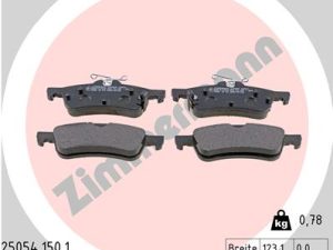 Placute frana HONDA CIVIC IX Tourer (FK) 1.6 i-DTEC (FK3) diesel 120 cai ZIMMERMANN 25054.150.1