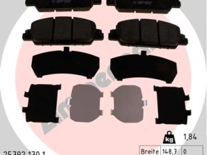 Placute frana HONDA HR-V (RU) 1.5 (RU1) benzina 130 cai ZIMMERMANN 25792.170.1