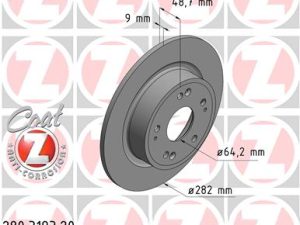 Disc frana HONDA HR-V (RU) 1.5 (RU1) benzina 130 cai ZIMMERMANN 280.3193.20
