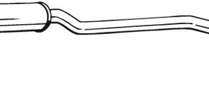 Toba esapamet intermediara HONDA CIVIC VIII Hatchback (FN, FK) 2.2 CTDi (FK3) diesel 140 cai BOSAL 283-697