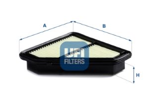 Filtru aer HONDA CIVIC IX (FK) 1.4 i-VTEC (FK1) benzina 99 cai UFI 30.B08.00