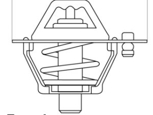Termostat lichid racire HONDA CIVIC I Hatchback (SB) 1200 (SB2) benzina 54 cai WAHLER 3119.82