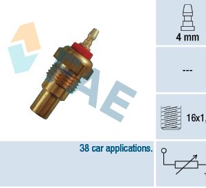 Senzor temperatura lichid de racire HONDA CIVIC II hatchback (SS, SL) 1300 L (SS) benzina 60 cai FAE 32160