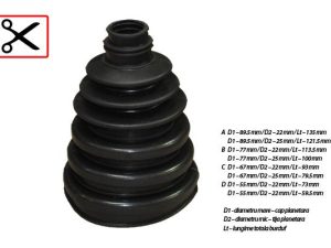 Burduf cauciuc articulatie planetara HONDA CIVIC VI limuzina (EJ, EK, SO) 1.4 i (EJ9) benzina 90 cai ASAM AUTOMOTIVE 32218