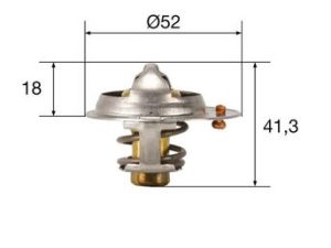 Termostat lichid racire HONDA CIVIC II hatchback (SS, SL) 1300 L (SS) benzina 60 cai MAHLE ORIGINAL TX 85 82