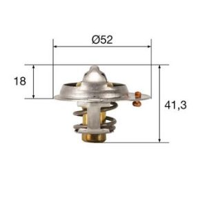 Termostat lichid racire HONDA CIVIC II hatchback (SS, SL) 1300 L (SS) benzina 60 cai MAHLE ORIGINAL TX 85 82