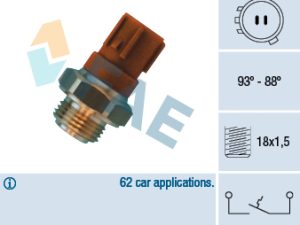 Comutator temperatura ventilator radiator HONDA CIVIC VI Fastback (MA, MB) 1.4 i (MA8, MB2) benzina 75 cai FAE 36440