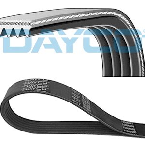 Curea transmisie cu caneluri HONDA CR-Z (ZF) 1.5 IMA (ZF1) benzina/elector 124 cai DAYCO 4PK1165