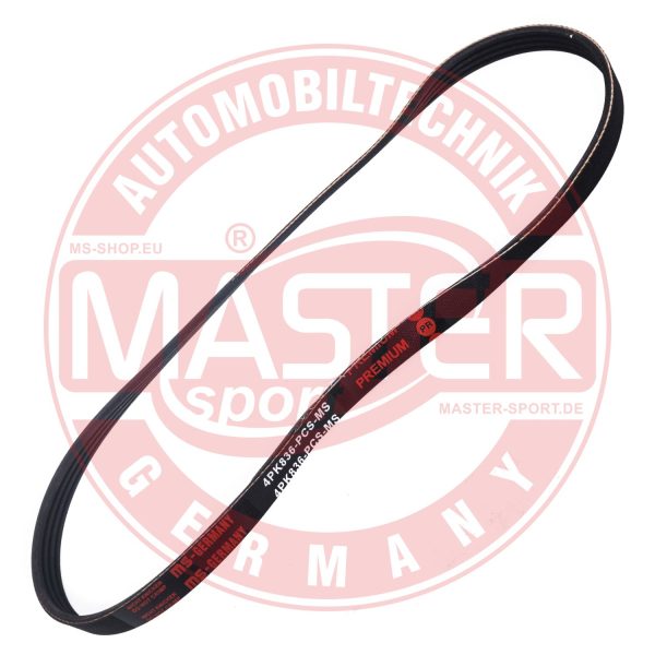 Curea transmisie cu caneluri HONDA CIVIC VII Hatchback (EU, EP, EV) 1.4 i (EP1, EU7) benzina 75 cai MASTERSPORT GERMANY 4PK836-PCS-MS