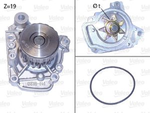 Pompa de apa HONDA CIVIC VII Hatchback (EU, EP, EV) 1.4 i (EP1, EU7) benzina 75 cai VALEO 506811