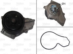 Pompa de apa HONDA CIVIC VIII Hatchback (FN, FK) 2.2 CTDi (FK3) diesel 140 cai VALEO 506878
