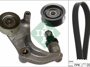 Set curea transmisie cu caneluri HONDA CIVIC VIII Hatchback (FN, FK) 1.8 (FN1, FK2) benzina 140 cai INA 529 0152 10