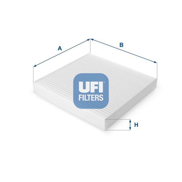 Filtru polen HONDA CIVIC VIII limuzina (FD, FA) 1.3 IMA (FA3, FD3) benzina/elector 95 cai UFI 53.123.00