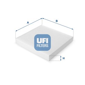 Filtru polen HONDA CIVIC IX (FK) 1.4 i-VTEC (FK1) benzina 99 cai UFI 53.123.00