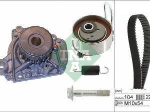 Set pompa apa + curea dintata HONDA CIVIC VII Hatchback (EU, EP, EV) 1.6 i (EP2, EU8, EU6) benzina 110 cai INA 530 0506 31
