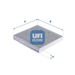 Filtru polen HONDA CIVIC IX limuzina (FB) 1.8 (FB2) benzina 141 cai UFI 54.306.00