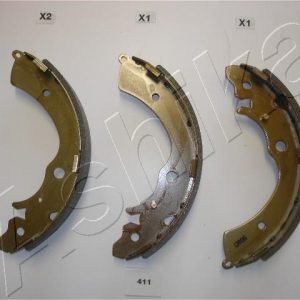 Set saboti frana HONDA CIVIC VII Hatchback (EU, EP, EV) 1.4 iS (EP1, EU5, EU7) benzina 90 cai ASHIKA 55-04-411