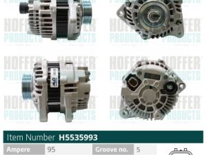 Alternator HONDA CIVIC VIII Hatchback (FN, FK) 1.4 (FK1) benzina 83 cai HOFFER H5535993