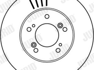 Disc frana HONDA HR-V (GH_) 1.6 16V (GH1, GH3) benzina 105 cai JURID 562143JC
