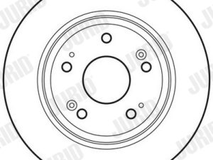Disc frana HONDA HR-V (RU) 1.5 (RU1) benzina 130 cai JURID 562687JC