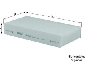 Filtru polen HONDA HR-V (GH_) 1.6 16V (GH1, GH3) benzina 105 cai KNECHT LA 168/S