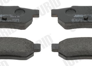Placute frana HONDA CIVIC IV Shuttle (EE, EF) 1.6 i 16V 4WD (EE4) benzina 110 cai JURID 572135J