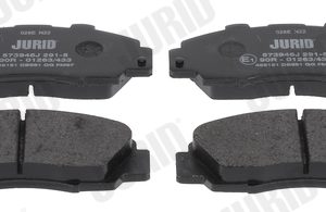 Placute frana HONDA HR-V (GH_) 1.6 16V (GH1, GH3) benzina 105 cai JURID 573946J