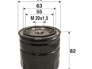 Filtru ulei HONDA CIVIC IV Hatchback (EC, ED, EE, EF) 1.3 (EC8) benzina 75 cai VALEO 586062