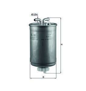 Filtru combustibil HONDA CIVIC VI Fastback (MA, MB) 2.0 TDiC (MB7) diesel 101 cai KNECHT KL 41